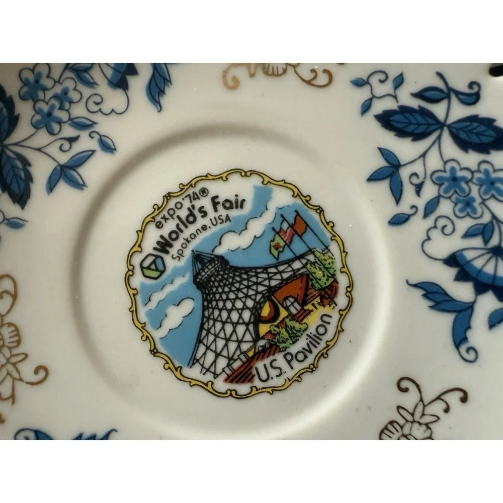 Vintage 1974 Expo World's‎ Fair Spokane WA Plate 4.75